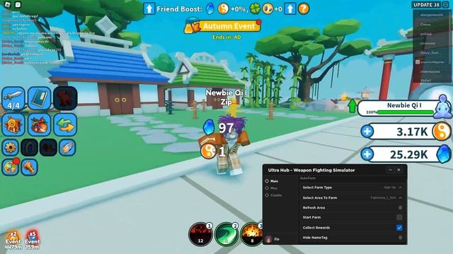 Weapon Fighting Simulator Roblox Script / Auto Farm / Free Gamepasses *Pastebin 2022* смотреть онлайн