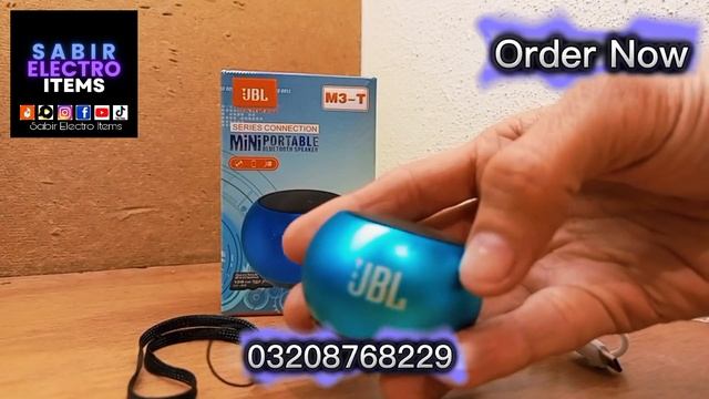JBL Series Connection MiNi Portable Bluetooth Speaker TF Card M3-T Unboxing First time 2022 смотреть онлайн
