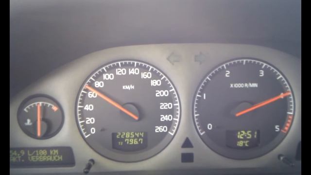 Volvo V70 D5 '0 To 100'