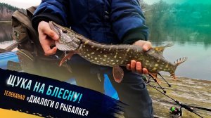 «Щука на блесну - участник проекта «Клевое детство телеканала «Диалоги о рыбалке»