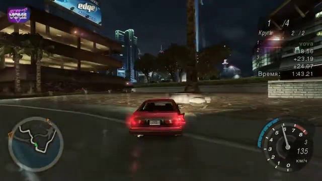 Гонщик нелегальный [NFS:U2] #2 Долгие круговые гонки смотреть онлайн