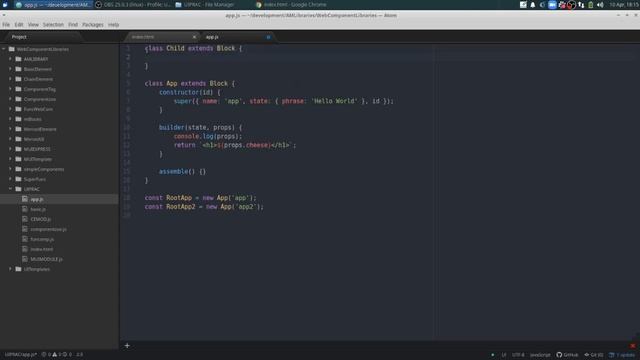 AM Coder - mBlock - Reactive FrontEnd Library without the Web Component API, Babel, JSX, etc. смотреть онлайн