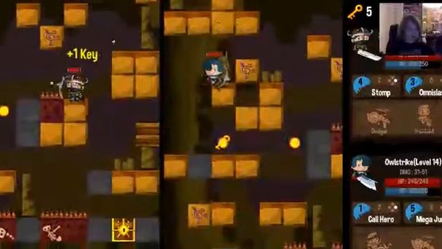 Vertical Drop Heroes Gameplay смотреть онлайн