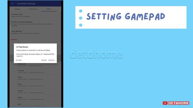 Setting Gamepad Di Duckstation | Emulator PS1 Duckstation Android