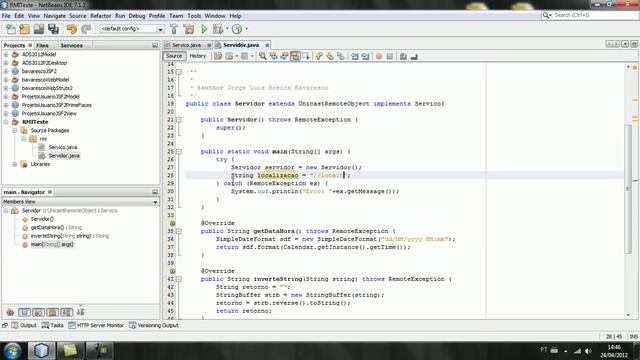 Java RMI смотреть онлайн
