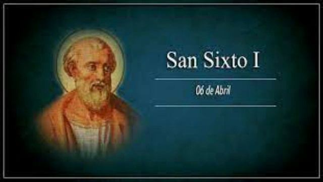 El Santo del Día (6 Abril San Sixto I) смотреть онлайн