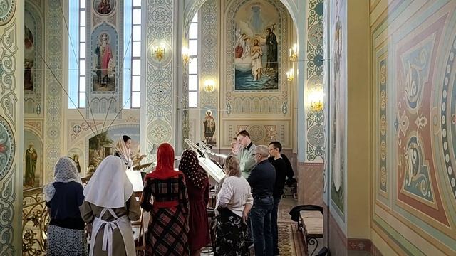 "Малое славословие" (муз.С.Рахманинов). Регент Екатерина Артюхова. смотреть онлайн