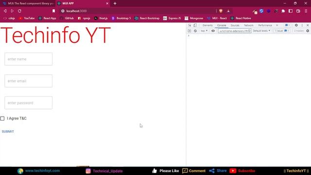 Checkbox With React Material UI смотреть онлайн