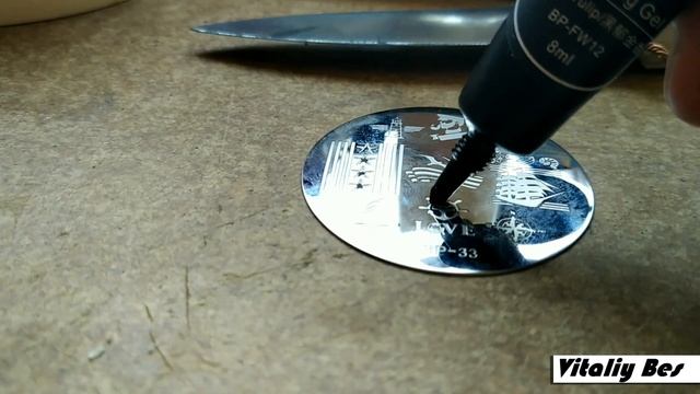 Травление рисунка на ноже смотреть онлайн