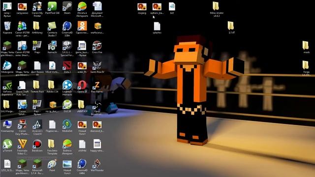Как сменить картинку Mojang и прочее другое ? ОТВЕТ ЕСТЬ !!!! у меня смотреть онлайн