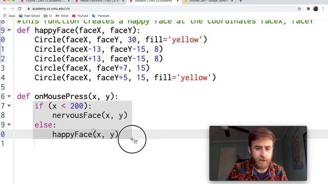 If-Else Introduction - CMU CS Academy 3.2.3 смотреть онлайн