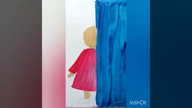 Рисуют дети.Как нарисовать малыша в пижаме. смотреть онлайн