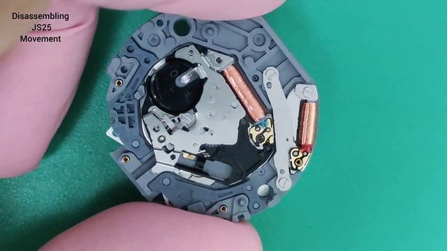 How To Disassemble Miyota JS25 Watch Movement