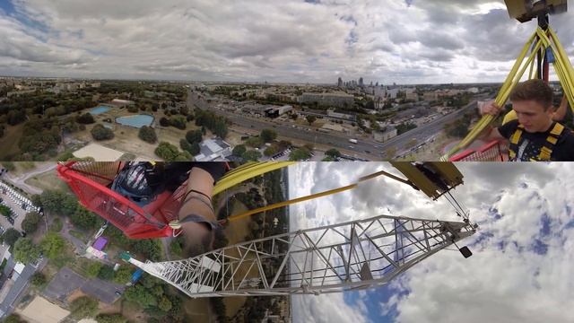 Bungee Jump Warszawa 360° VR смотреть онлайн