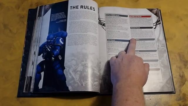 Codex: Space Marine flick through and review смотреть онлайн