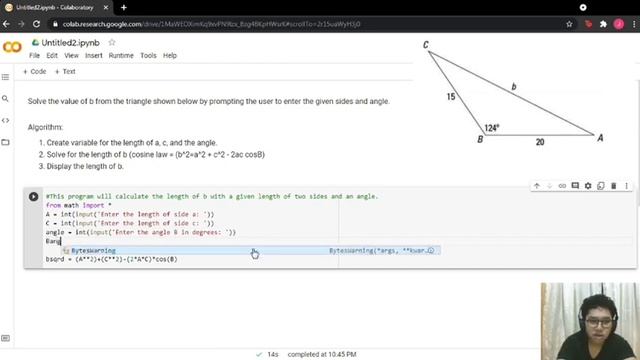 Using input and math functions to solve word problems - Google Colab смотреть онлайн