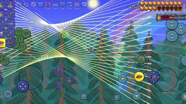Terraria 1.4.4 mobile Empress of light daytime master mode, no minecart - Range class смотреть онлайн