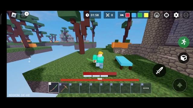 Mobile Only Emote - Roblox Bedwars смотреть онлайн
