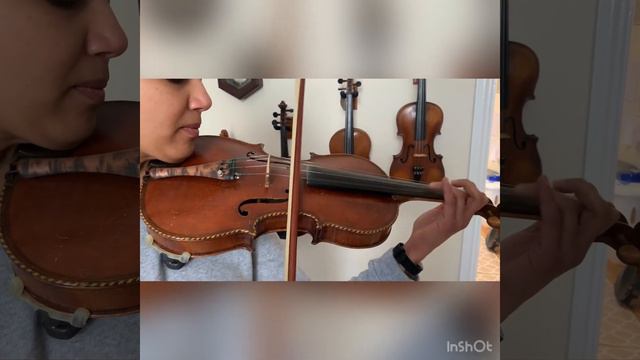 Antique Unique Labelled Antonius Stradivarius 4/4 Violin Sound Sample
