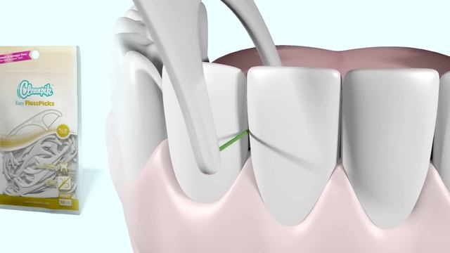 How to Clean Your Teeth with Cleanpik Easy FlossPicks смотреть онлайн