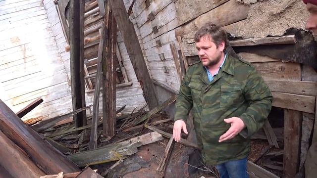 Старая заброшенная церковь в селе Самарской области