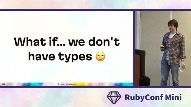 RubyConf Mini 2022: Weaving and seaming mocks by Vladimir Dementyev смотреть онлайн