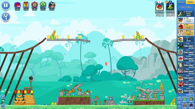 Angry Birds Friends on Facebook I want to Ride My PIGCYCLE! Level 3 No Power Ups 3 Stars July 20 смотреть онлайн