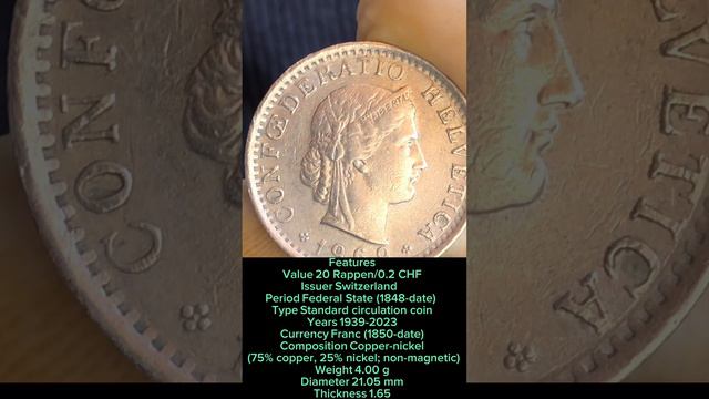 Switzerland- 2 Franc and 5,20 Rappen смотреть онлайн