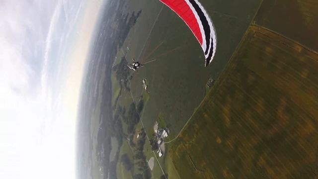 Wing collapse during wing over!!! смотреть онлайн