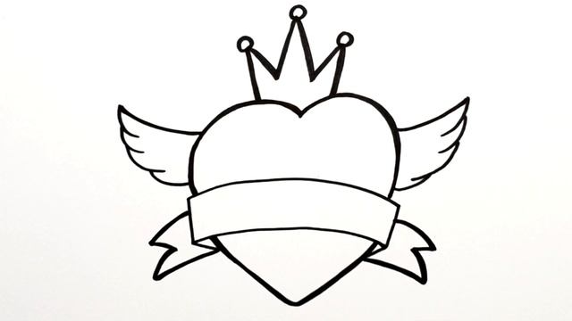 Как нарисовать рисунок для Мамы. Рисуем сердечко МАМЕ. Рисунки для мамы. смотреть онлайн