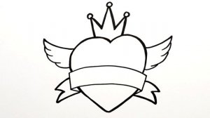 Как нарисовать рисунок для Мамы. Рисуем сердечко МАМЕ. Рисунки для мамы.