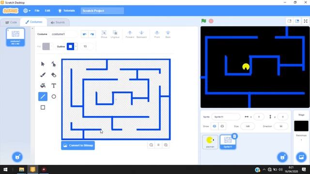 Scratch Tutorial : Membuat Game Pacman смотреть онлайн