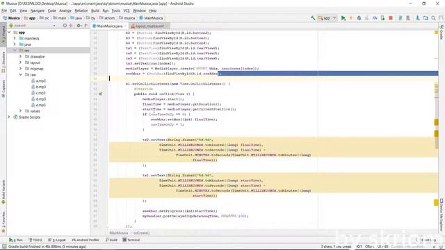 ✅ Android Studio desde Cero | Crear PlayList con MediaPlayer en Android смотреть онлайн