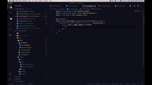 Easy Nest.js Authentication With Passport.js | (GraphQL + Rest API) смотреть онлайн