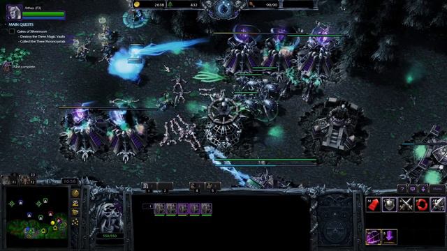 StarCraft 2: Azeroth Reborn [Undead] 04 - Key of the Three Moons смотреть онлайн