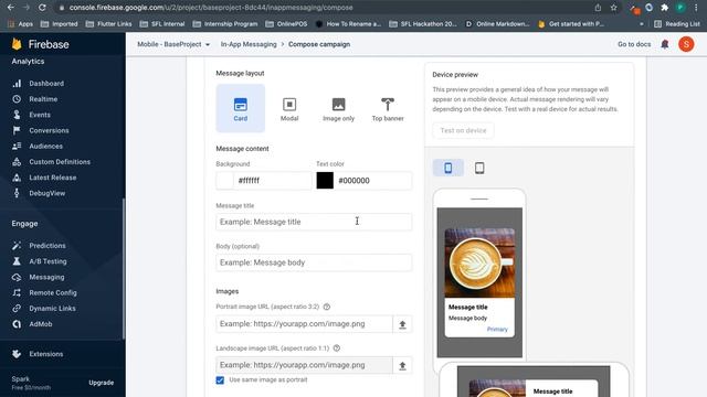 Setting Up Firebase In-App Messaging in Flutter App смотреть онлайн