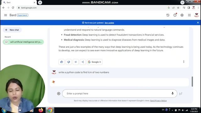 Google BARD AI कैसे use करें | Step-by-Step guide in Hindi? #bardai #googlebardai #chatgpt4 смотреть онлайн