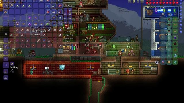 Terraria - прохождение (Данж джунглей) #15 смотреть онлайн