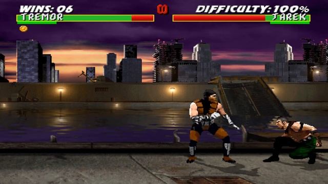 Ultimate Mortal Kombat Trilogy - Tremor Full Playthrough смотреть онлайн