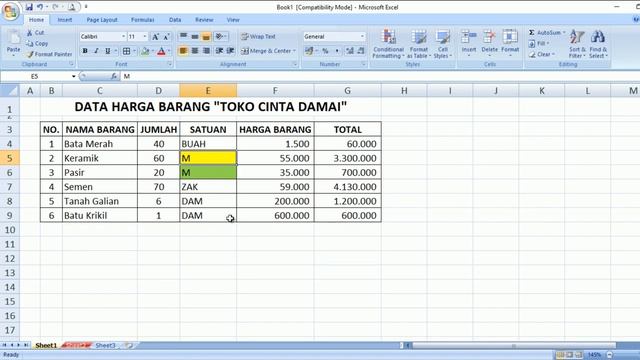 Cara Cepat Membuat Pangkat Dua dan Pangkat Tiga atau Meter Persegi dan Meter Kubik di Ms. Excel смотреть онлайн