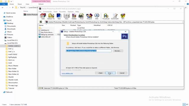 Photoshop Download And Install Tutorial: Cs6 Full Update Version (32bit/64bit) | [T-Tutorials AL] смотреть онлайн