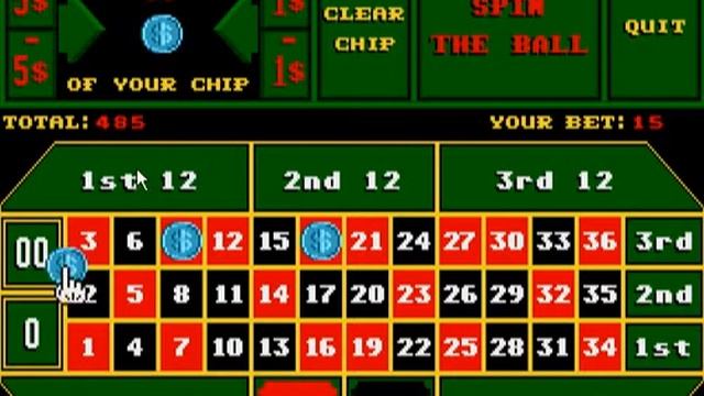 vegas gambler for Apple IIGS смотреть онлайн