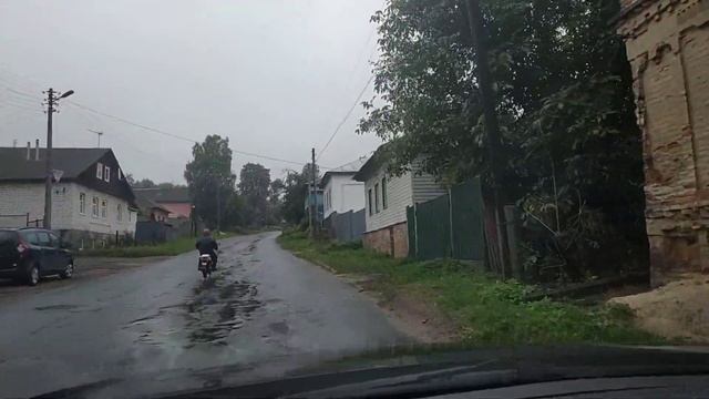 Новгород-Северский, улица Советская. Пристань-центр города. смотреть онлайн