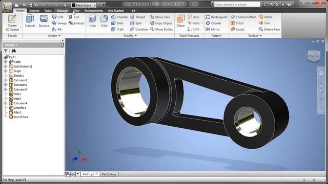 Part 6: AutoCAD Inventor LT Suite - Create Renderings with Inventor Studio смотреть онлайн