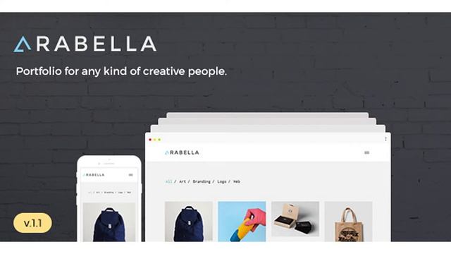 Arabella - Minimal Portfolio Theme | Themeforest Website Templates and Themes смотреть онлайн