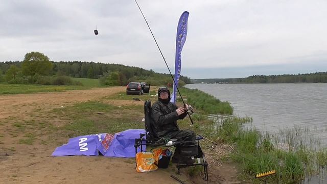Ловля карася на Торбеевом озере.Рыбалка с Сергеем Харитоновым. смотреть онлайн