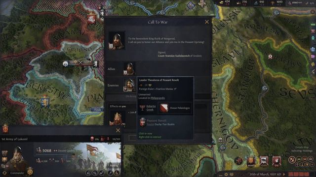 Let's Play Crusader Kings 3 - Land of the Rus #31 | Heading South! смотреть онлайн