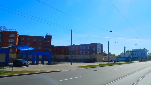 Лесновский трамвай. Едем на дачу! Площадь Мужества - Кушелевка смотреть онлайн