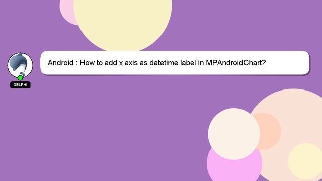 Android : How to add x axis as datetime label in MPAndroidChart? смотреть онлайн
