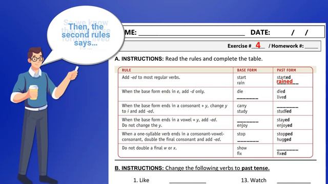 Clase 04 - Regular Verbs - Exercises смотреть онлайн